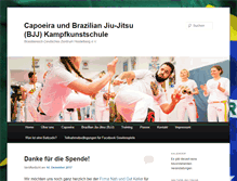 Tablet Screenshot of capoeira-hd.com